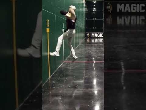 Clean play from Benny!! #jaialai #battlecourt #baseball #miami #espn3 #sport #pickleball