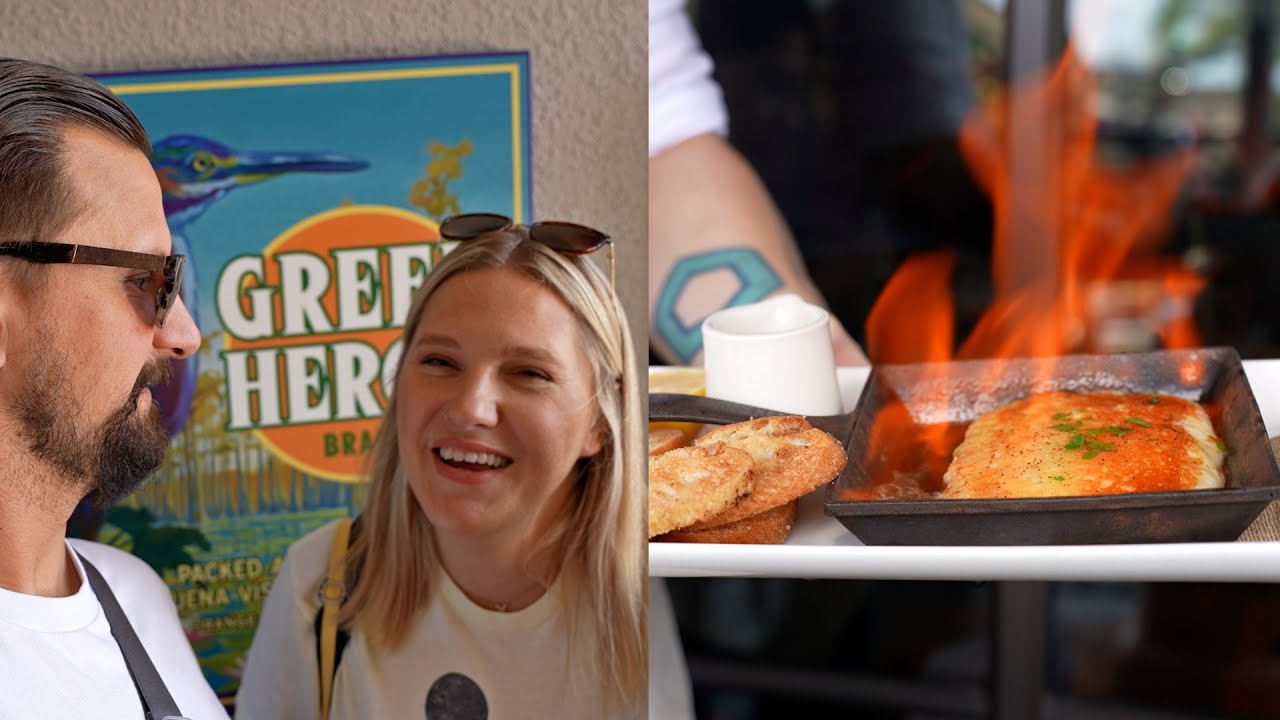 Making Christmas Shirts At Uniqlo In Disney Springs, Eating Flaming Cheese, Meeting Santa & More Fun The Tim Tracker
