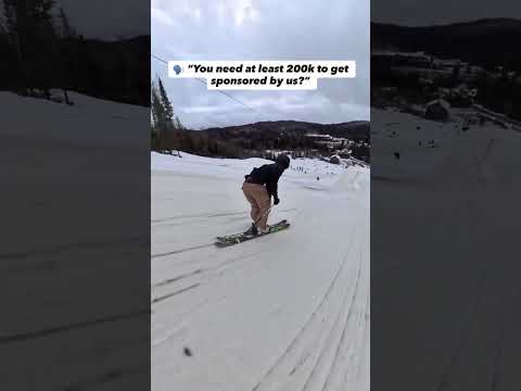 Let’s show them 😮💨⛷️ you think 200k is possible? Follow to support my ski career ✅ comment