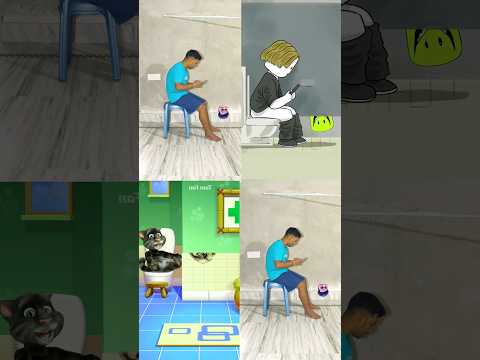 The phone cannot be seen in the bathroom #shorts #roblox #tranding collab to ‎@DrawForFunYt #viral