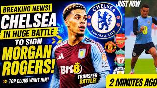 🚨🔵 BREAKING NEWS:✅Chelsea Enter Race for Morgan Rogers –✅ XABI Transfer Battle Begins! @chelseafc