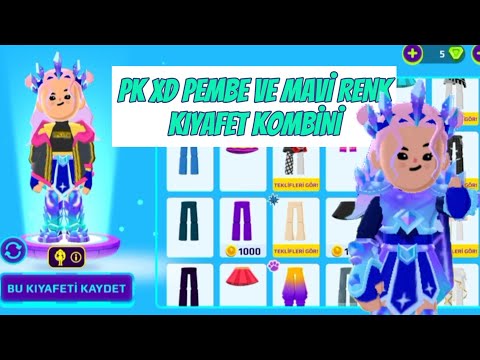 PK XD MAVİ ve PEMBE KİYAFET KOMBİNİ ! PK XD PET TAKAS