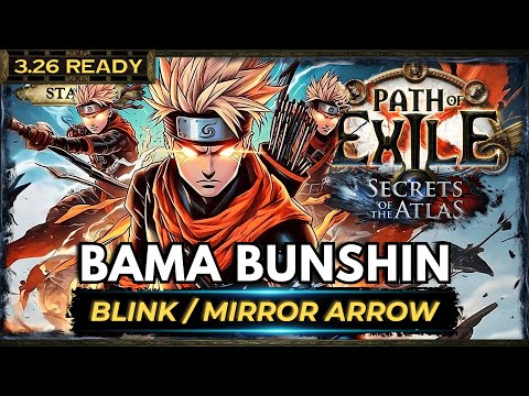 [PoE 3.26] POE BAMA BUILD GUIDE - PATH OF EXILE SECRETS OF THE ATLAS - POE BUILDS