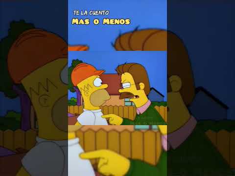 el huracรกn y la ira de Ned Flanders ๐ช๏ธ๐ #lossimpsons #telacuento #humor