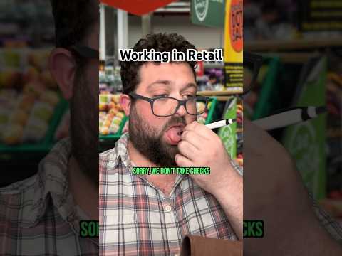 Working in Retail - Part 2 #comedy