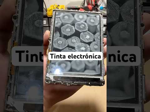 📖 Tinta Electronica Bajo El Microscopio