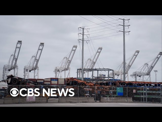 Ships backed up at West Coast ports due to labor disputes