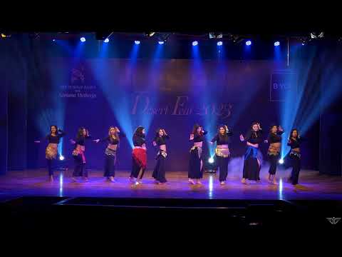 DESERT FEAT 2023 | BELLYDANCE PERFORMANCE | ART OF BELLYDANCE WITH SANJANA