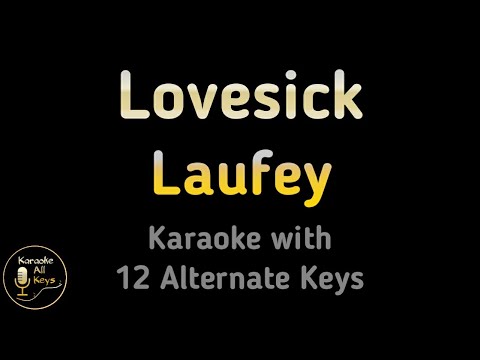 Laufey – Lovesick Karaoke Instrumental Lower Higher Male & Original Key