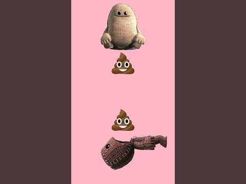 Sackboy EATS poop lol ??