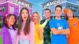 MASCHI vs FEMMINE al PRIMO GIORNO DI SCUOLA
