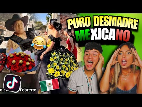 ESPAÑOLES REACCIONAN a PURO DESM4DRE MEXICANO 😂🇲🇽 *HUMOR & TIKTOKs de MÉXICO*