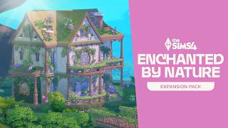 I Built a Fairy Cottage in a GIANT TREE! 🌳🧚‍♀️ | Sims 4 Enchanted by Nature