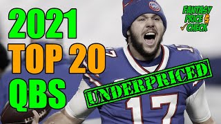 2021 QB Rankings - TOP 20 - Fantasy Football