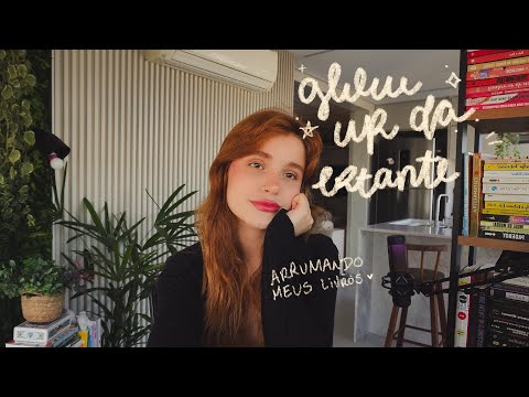 eu PRECISO arrumar minha estante ⋆✴︎˚｡⋆💫 mini vlog