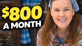 We Live on $800 a Month — This Is How We Make It Work