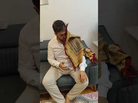 بابا عطس عطسة غريبة 😱 دينيز طار واتحول لسجادة😰