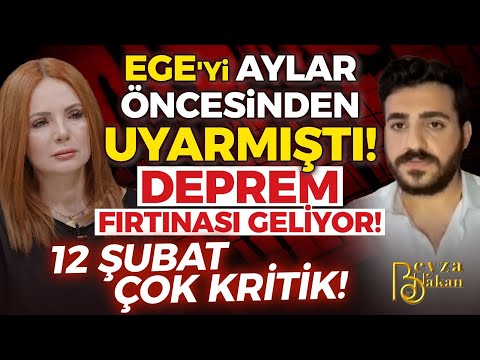 Aylar Öncesinden Ege ve Akdeniz'i Uyardı! "Ege'de Birçok İl Sular Altında Kalacak" | Mahfuz Bayram