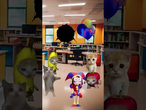 Banana Cat And Happy Cat School Day Part 26 #bananacat #catmemes #happycat