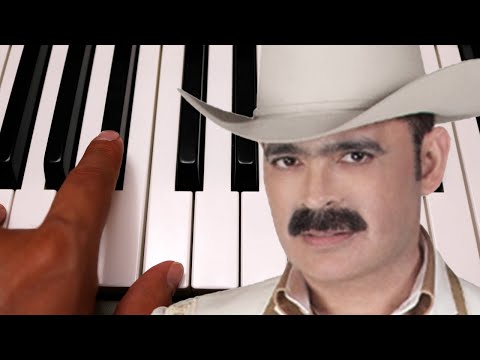 La Chona - Los Tucanes de Tijuana - Fácil - Piano Tutorial - Notas Musicales - Cover