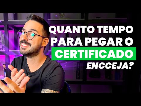 QUANTO TEMPO PARA PEGAR O CERTIFICADO ENCCEJA?