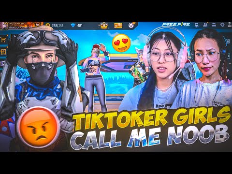 TikToker Girls Called  ME NOOB 😡😍 - NOTAXID YT