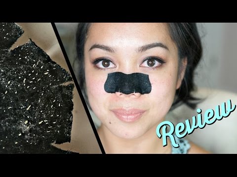 Charcoal Deep Cleansing Pore Strip Review! - itsjudytime