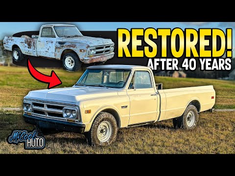 40 Years Later I Restored My Grandfather's GMC Truck!