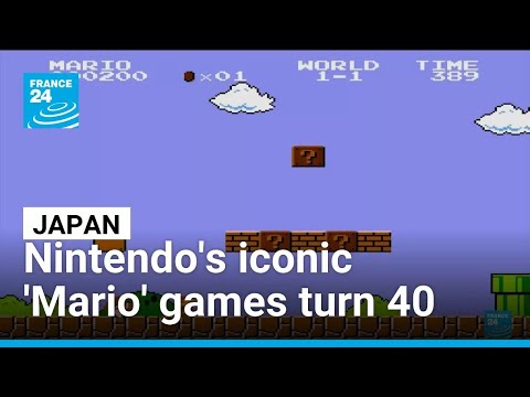 YouTube video thumbnail: From 8-bit to 3D: Nintendo's Iconic 'Mario' Games Turn 40