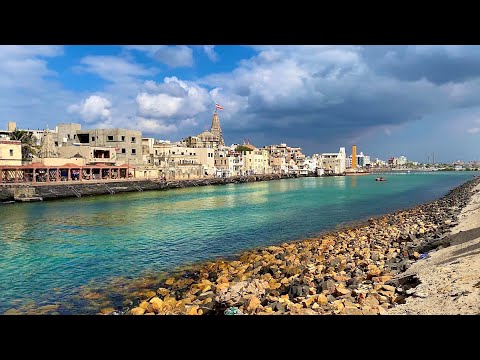 Dwarka Beach & Gomti Ghat | Sudama Setu | Shree Dwarkadhish Temple Gujarat