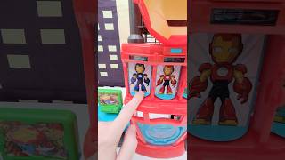 Let's Play A Game! who's behind the door! Spidey And His Amazing Friends Iron Man awesome friends