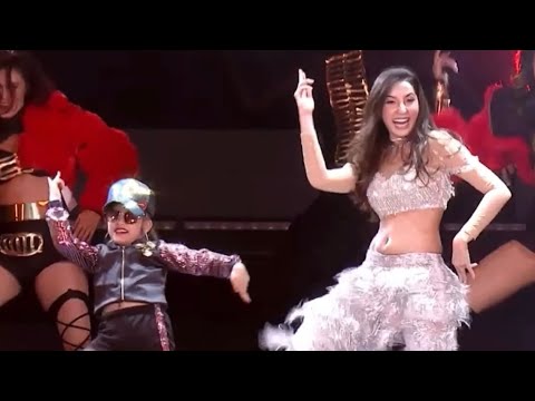 Nora Fatehi | Full live concert | Expo 2020 | Dubai | Akaisha little one performance with Nora |