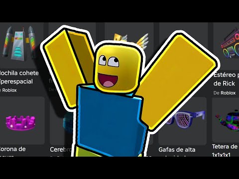 Conseguí TODOS los ITEMS GRATIS de Roblox