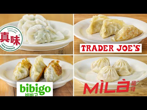 Pro Chefs Blind Taste Test Every Box of Frozen Dumplings | The Taste Panel | Epicurious