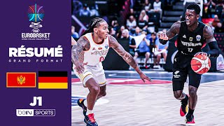 Résumé - Euro Basket : MONTENEGRO vs ALLEMAGNE - J1