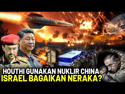 LEDAKAN RAKSASA DI ISRAEL MENEMBUS LANGIT! Serangan Rudal Nuklir Houthi-China Mengguncang Zionis