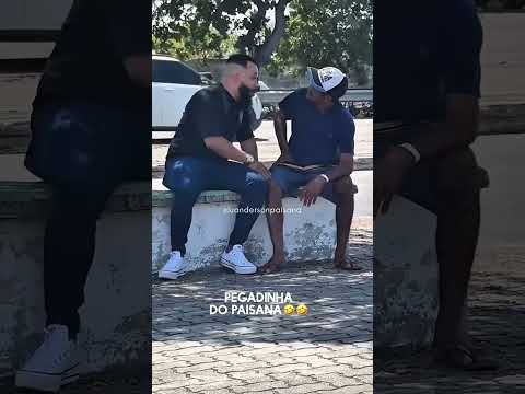 pegadinha do Paisana inedito kkkkkkk