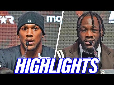 HIGHLIGHTS! ANGRY Anthony Joshua 'F*** YOU!' | Wilder SENDS WARNING | Frank Warren & Eddie Hearn