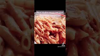 Real Vodka Sauce Thick and Creamy with Penne