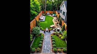 Modern Backyard Paradise Design #home #eleganthomes #homedecorideas #nature #house #luxuryhomestour