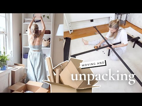 BIG move day + unpacking the new apartment