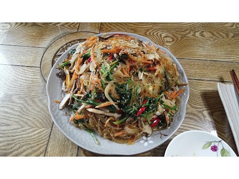 보현스님의 실패없는 잡채 만드는 법 [붙지않고 탄력있는 당면]