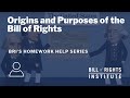 Understanding the Bill of Rights