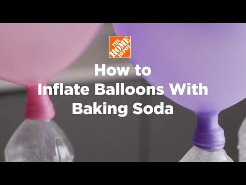 How to Inflate Balloons with Baking Soda