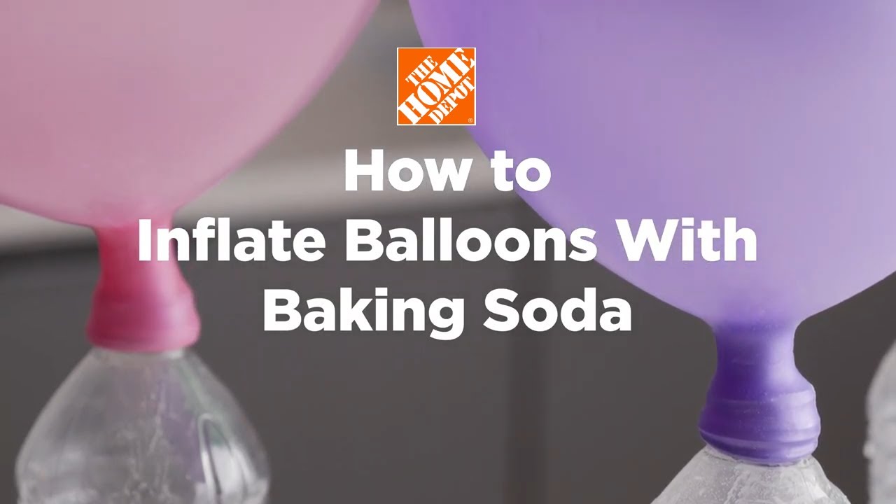 How to Inflate Balloons with Baking Soda