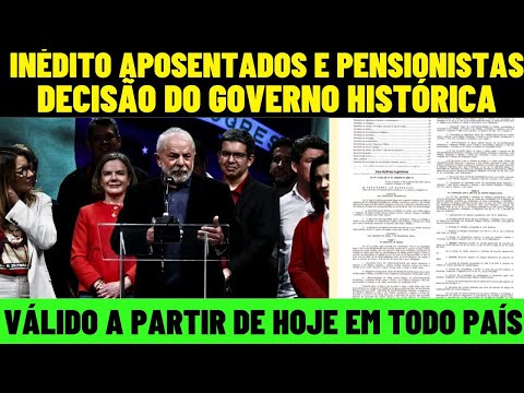 INÉDITO: ACABOU DE SAIR COMUNICADO DO NSS E MUDA PARA APOSENTADOS E PENSIONISTAS É OFICIAL