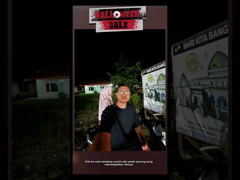 ADA POCONG SAAT SELFIE #memes #funny #hantu