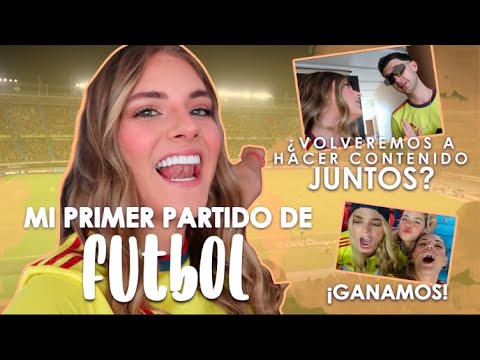 Mi primer PARTIDO de FUTBOL *GANA COLOMBIA* | Daniela Arango A