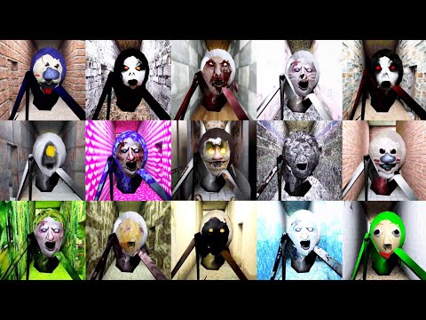 Spider Angeline Jumpscares In All Mods | Granny 1.8.2 Top 20 Mods Spider Mom Jumpscares | Granny Mod
