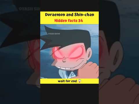 Doraemon and shinchan hidden facts 34 😱😱#shorts #shortsviral #youtubeindia